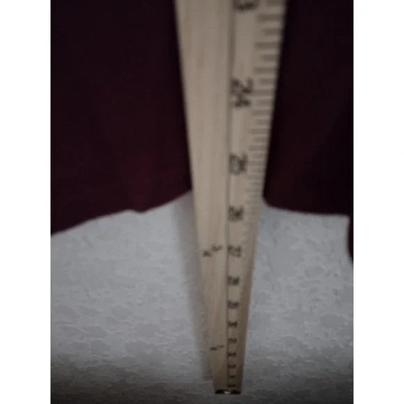 Psycho Bunny Men's sz SM Port Burgundy Tipped Waffle Knit Thermal Lounge T-Shirt - Picture 4 of 4